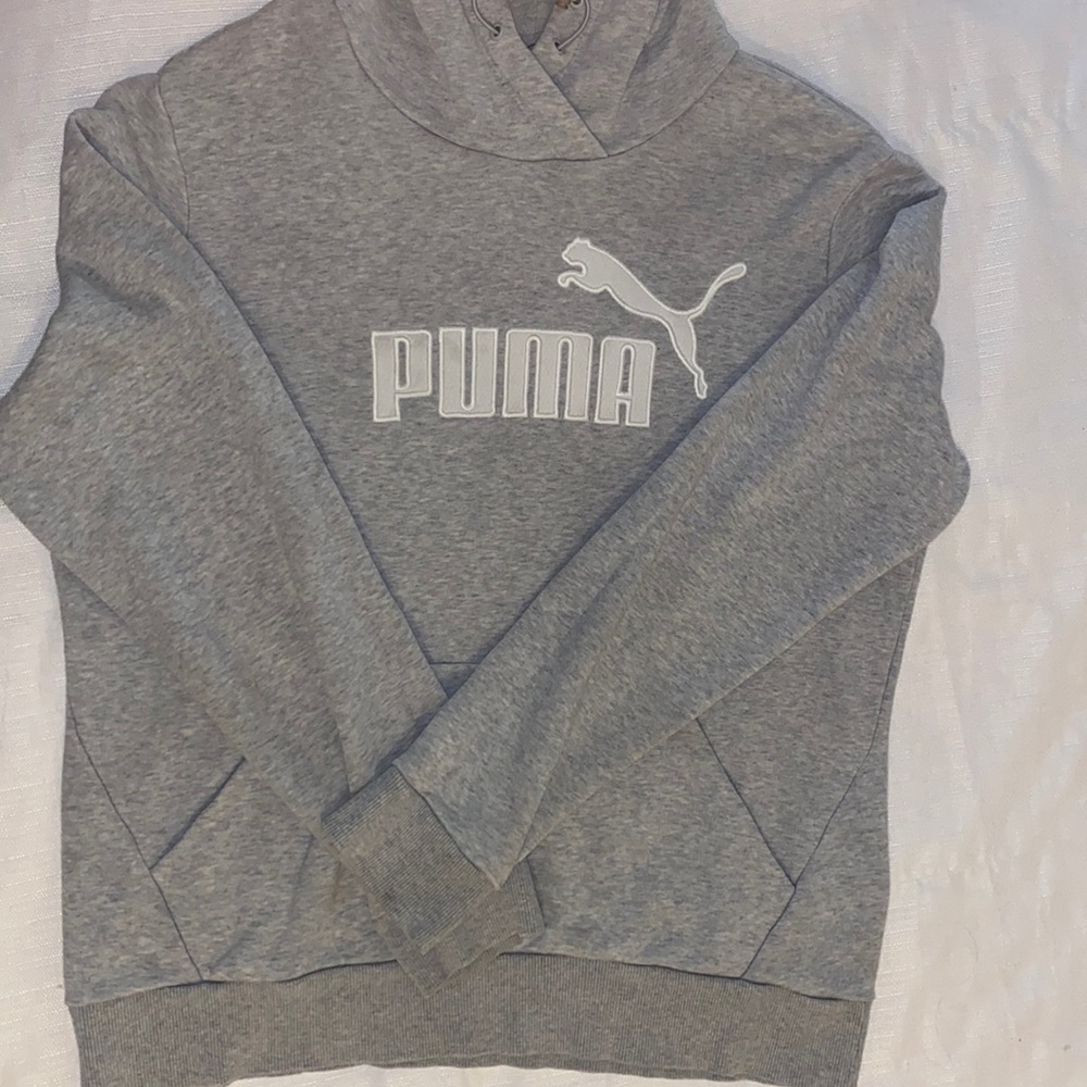 Gray Puma hoodie